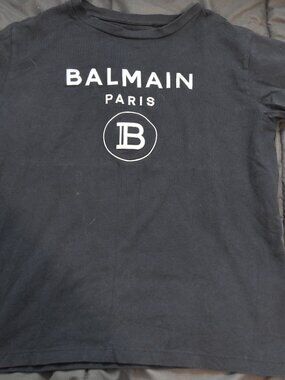 Authentic Balmain Paris Tee Size Small
